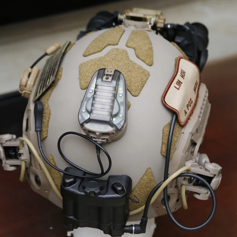 Fma Outdoor Supplies Pim Hel-Star6 Helmet Recognition Light Vibration Sensing Survival Light Tb1434