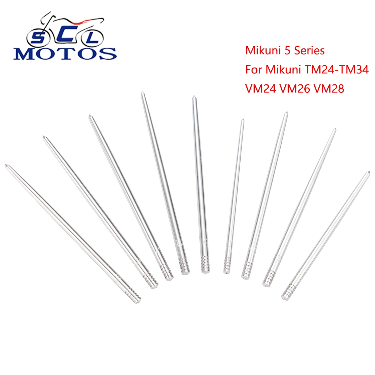 Sclmotos For Mikuni TM24-34 VM26-28 Carburetors Jet Needles For Mikun 5 Series Jet Needles Rebuild Repair Parts Carburetor Parts