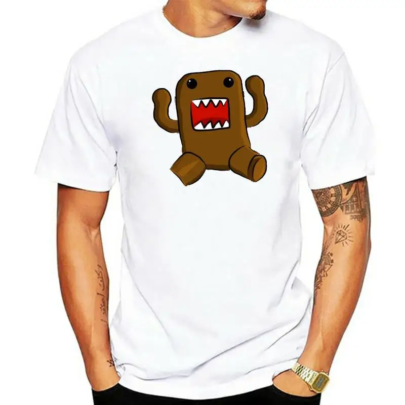 Fashion Domo Kun Japanese Drift mens t shirts top quality fashion short sleeve men tshirt men's tee shirts tops men T-shirt