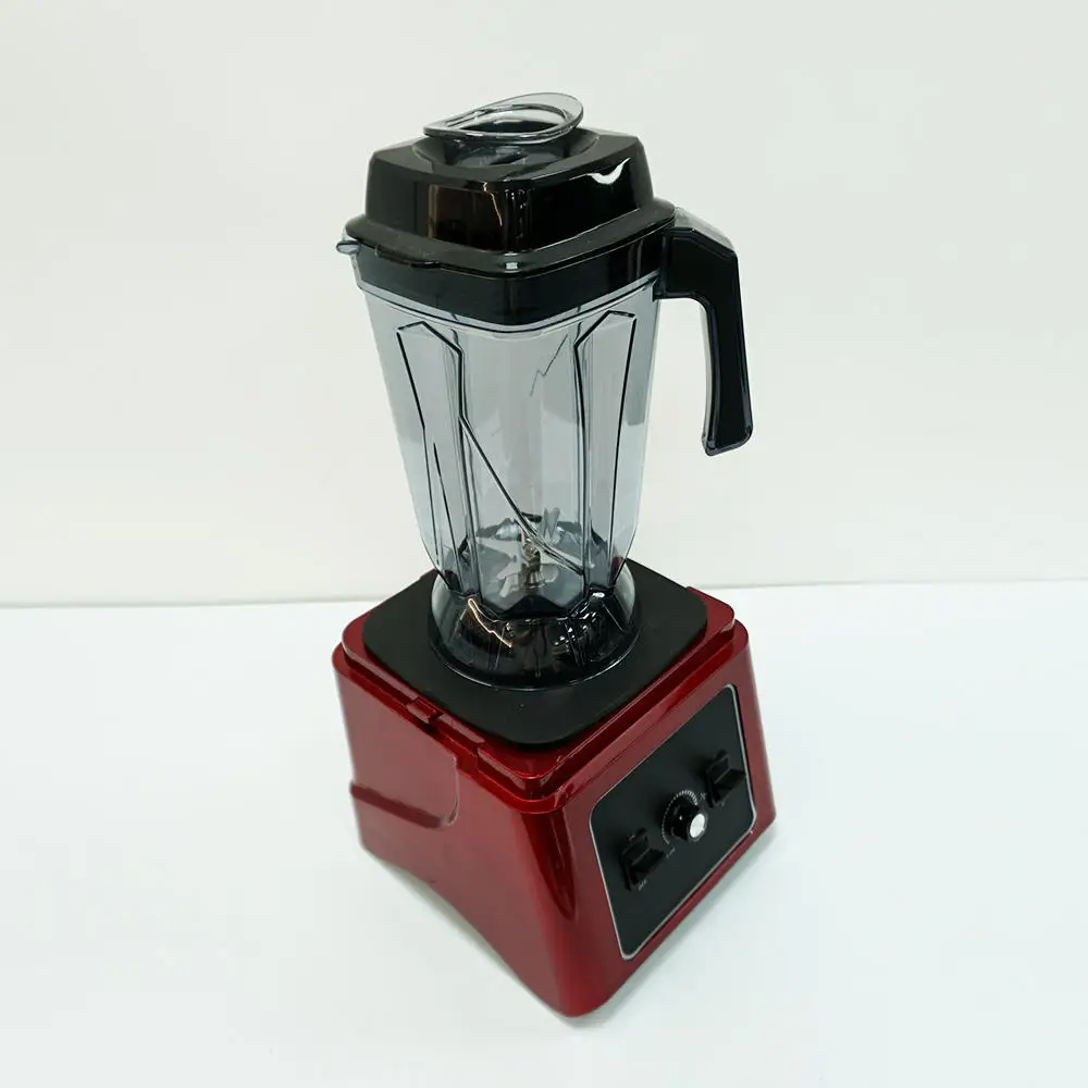 

Commercial Professional 110V Red Blender Variable Speed Knob Ice Crushing 2.5L Capacity for Household Hotel Use Includes UK US