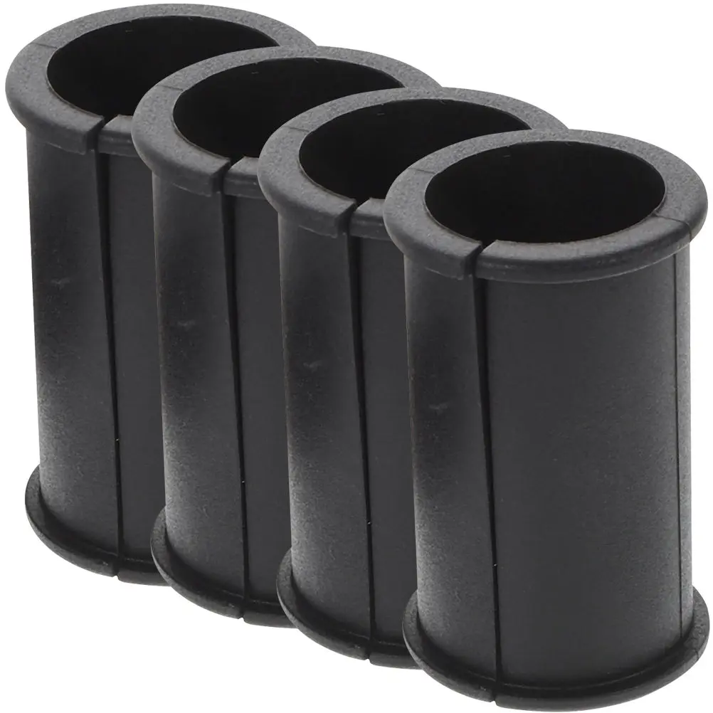 4Pcs Microphone Shock Mount Rubber Sleeve Spacer Washer for Studio Mic Protection and Vibration Absorption