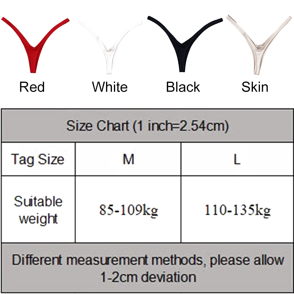 Deep V Thong Breathable Thong Underwear For Daily Wear For Sleeping Seamless Sexy Style Solid Color Casual Style