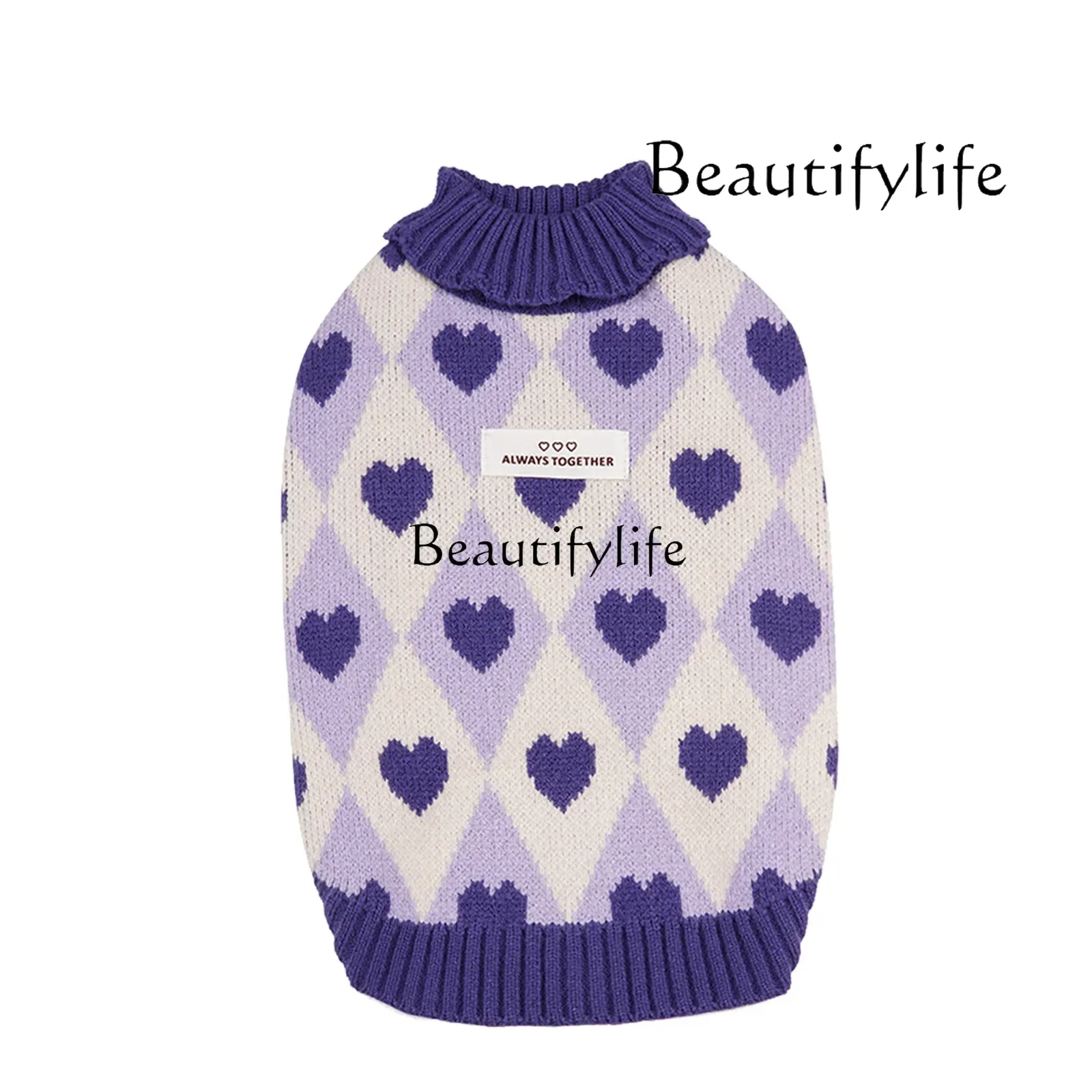 Cat Clothes Winter Sweater Cat Warm Clothing Pet Supplies