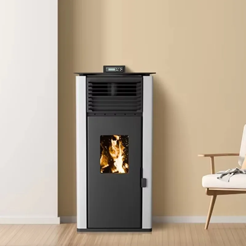 Chimeneas sin humo para interiores, Estufas de Pellet de hierro fundido independiente moderno europeo, gran oferta, accesorios para el hogar