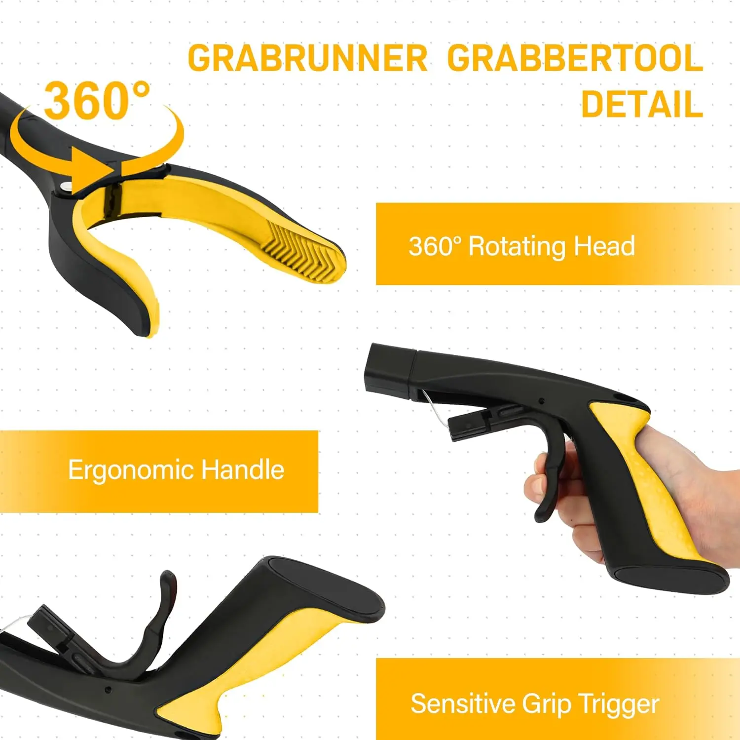 Foldable Magnetic Grabber Reacher Tool 4