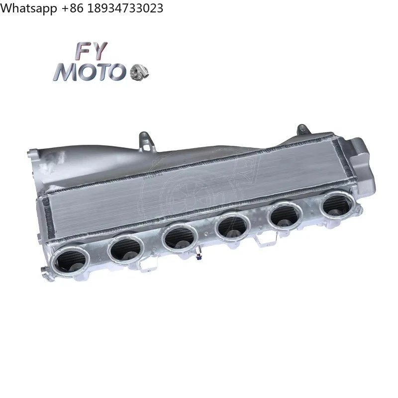 Silver Cast INTAKE MANIFOLD for BMW F22 M240I F30 340I 440I 16-19 HALF CNC with Core&accessories