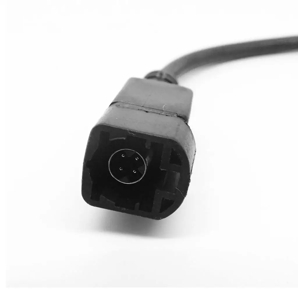 USB Port 3.5mm AUX Switch Cable 4 Pin Male to USB 2.0 Male Audio Adapter for Vehicle Stereo Connection