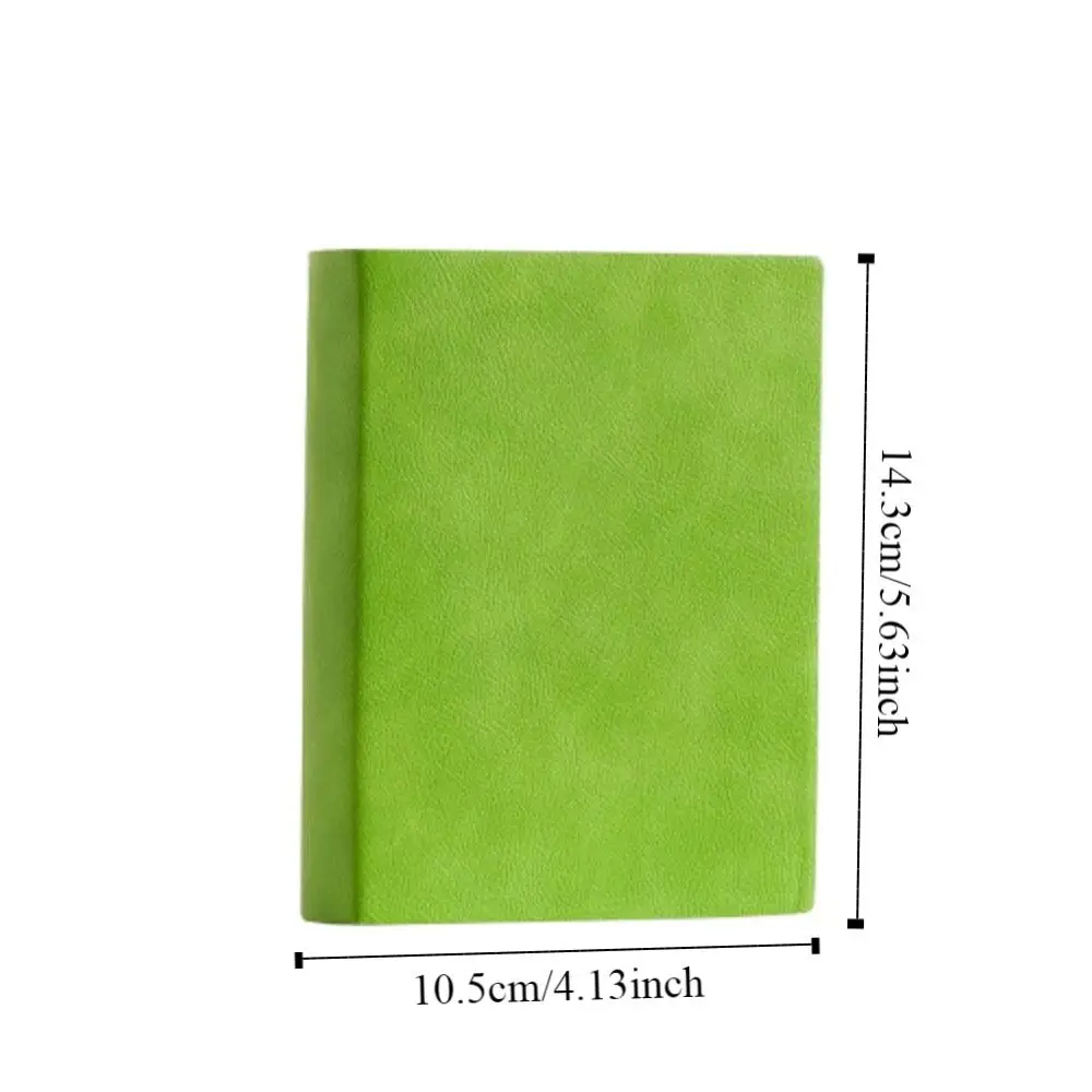 Sketchbook Super Thick B6 Mini Notebook PU Leather To Do List Memo Notepad Diary Notepad Time Organizer Diary Notebook Business