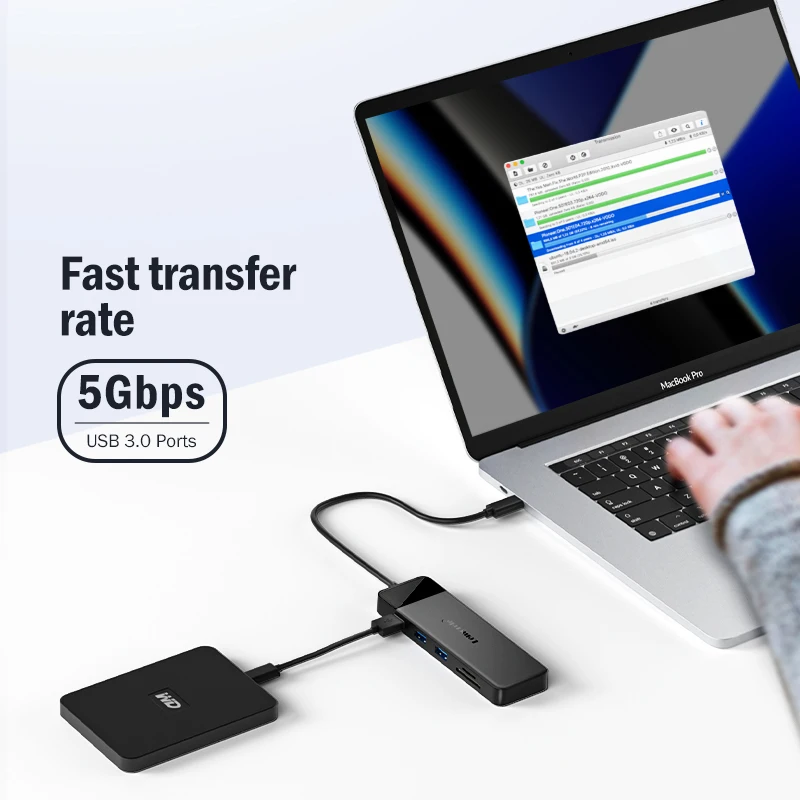 Lemorele-estación de acoplamiento de 10 puertos USB tipo C a HDMI Dual, 4K, 30Hz, VGA, adaptador USB 3,0, PD100W, lector de tarjetas SD para MacBook