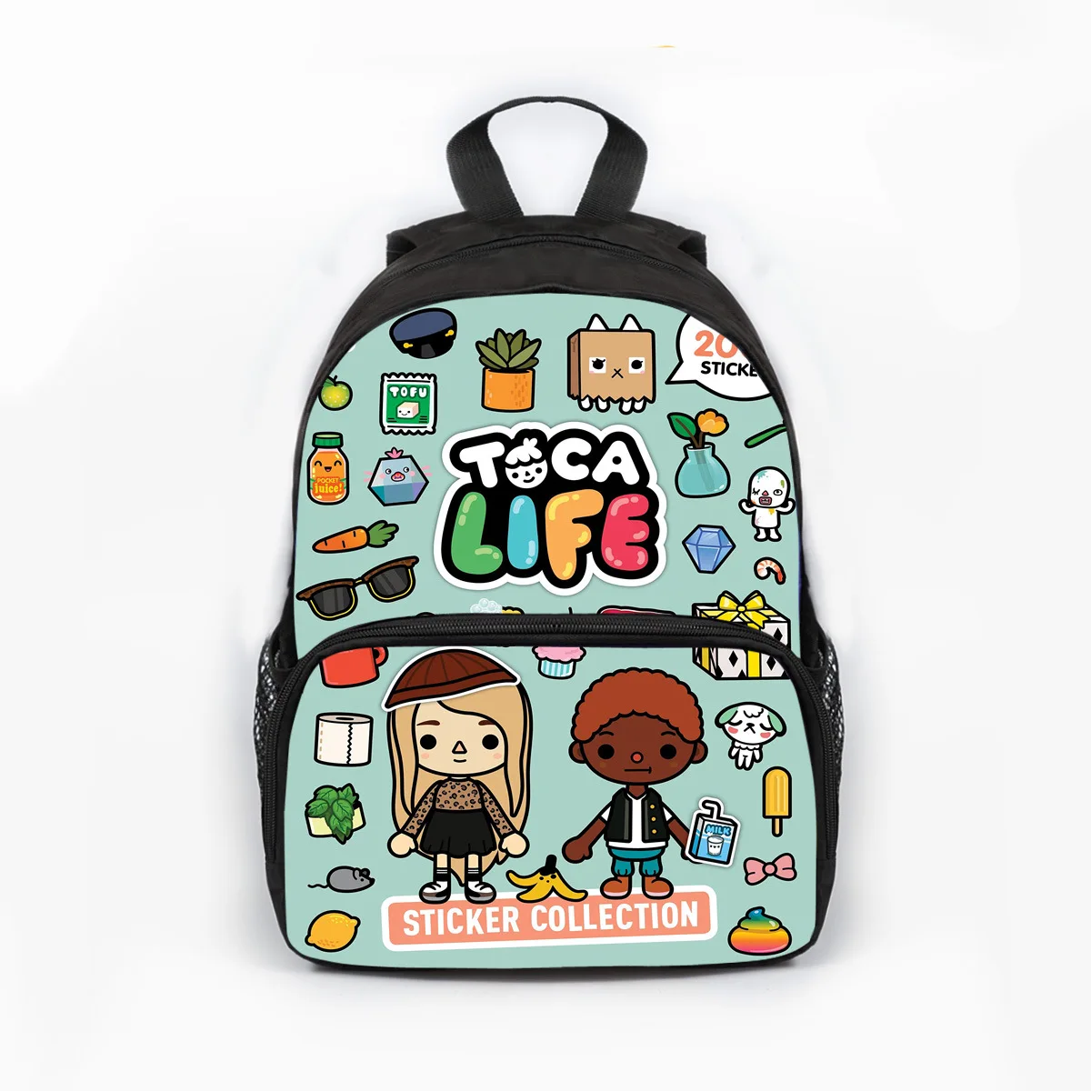 kids Toca Boca Life World Backpack Toca Boca School Bags Girls Boys Rucksack Anime Bag Mochila 3D Print Toca Life World Knapsack