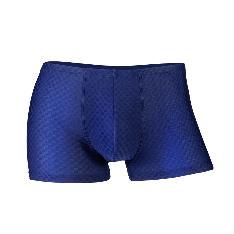 Unterwäsche Herren Eisseide Boxershorts Herren Boxershorts Jungen kurze Shorts atmungsaktiv keine Spur Sommer ultradünn