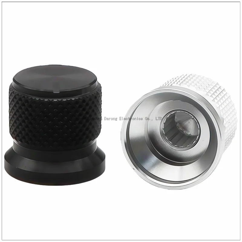 17×16mm solid aluminum core knob, potentiometer adjustment switch cap, power amplifier volume / instrument equipment rotatingcap