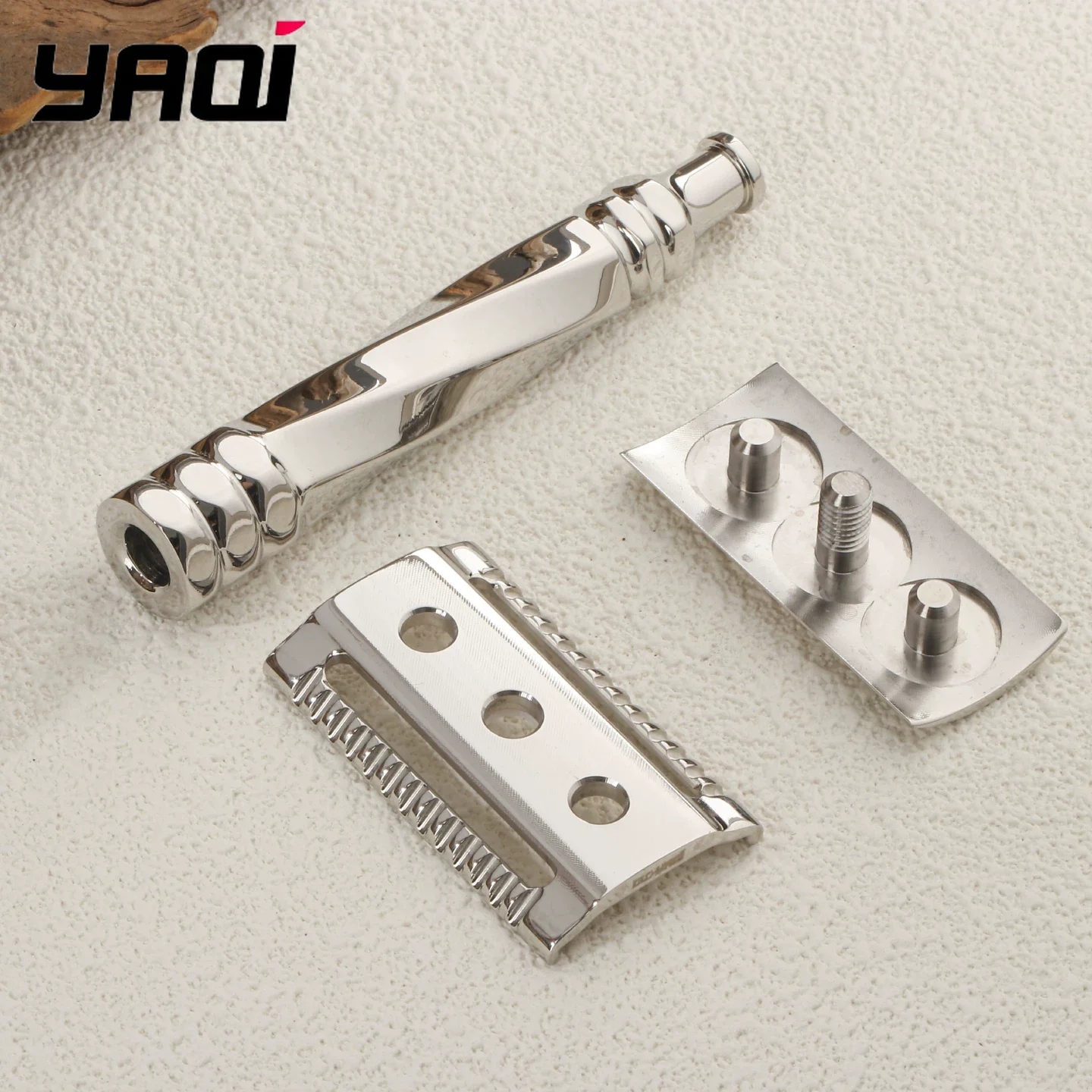 Men'S Grooming Essentials - 2026 Yaqi Cerberus Stainless Steel Safety