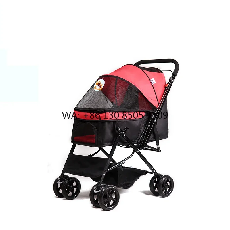 One-Hand Folding Luxury Orthopedic Dog Bed and Cat Scratch Mat Waterproof Pet Carrier with Expandable Feature Airline Approved