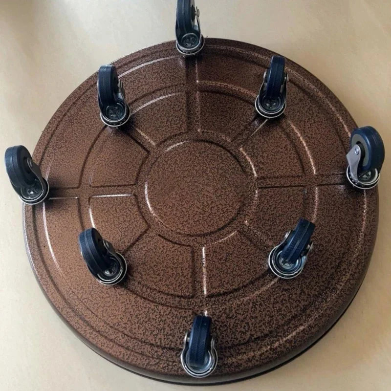 Flower Pot Tray Plant Stand Pallet Heavy Duty Plant Bracket Flower Pot Planter Mover Movable Stand For Balcony Garden Y5GB