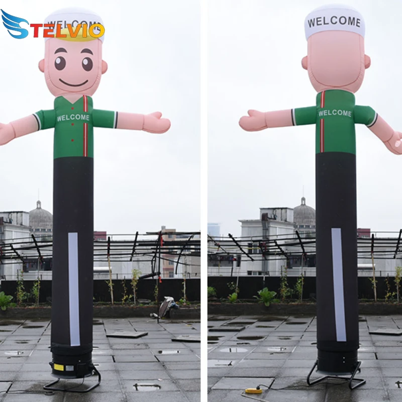 Customized Inflatable Air Dancer Wave Man Dancing Advertising Sky Welcome Dancer Inflatable  For Decoration Advertising