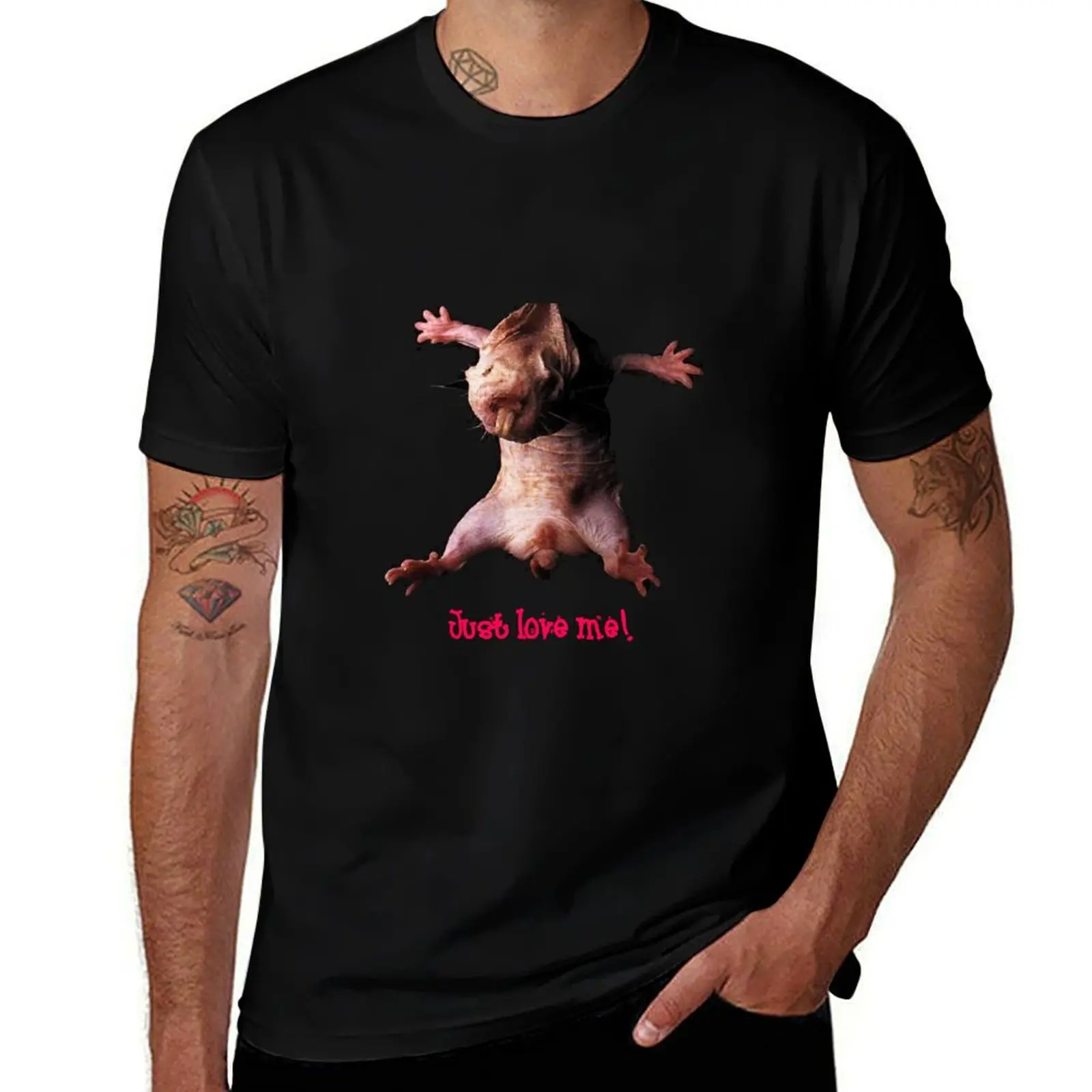 Naked Mole Rat T-Shirt vintage clothes Man t-shirt basketball graphic tees plain black t shirts men