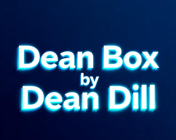 Dean Box by Dean Dill - Professional Linking Ropes and Ring Magic Trick, Classic Stage & Close Up Illusion Gimmick Prop