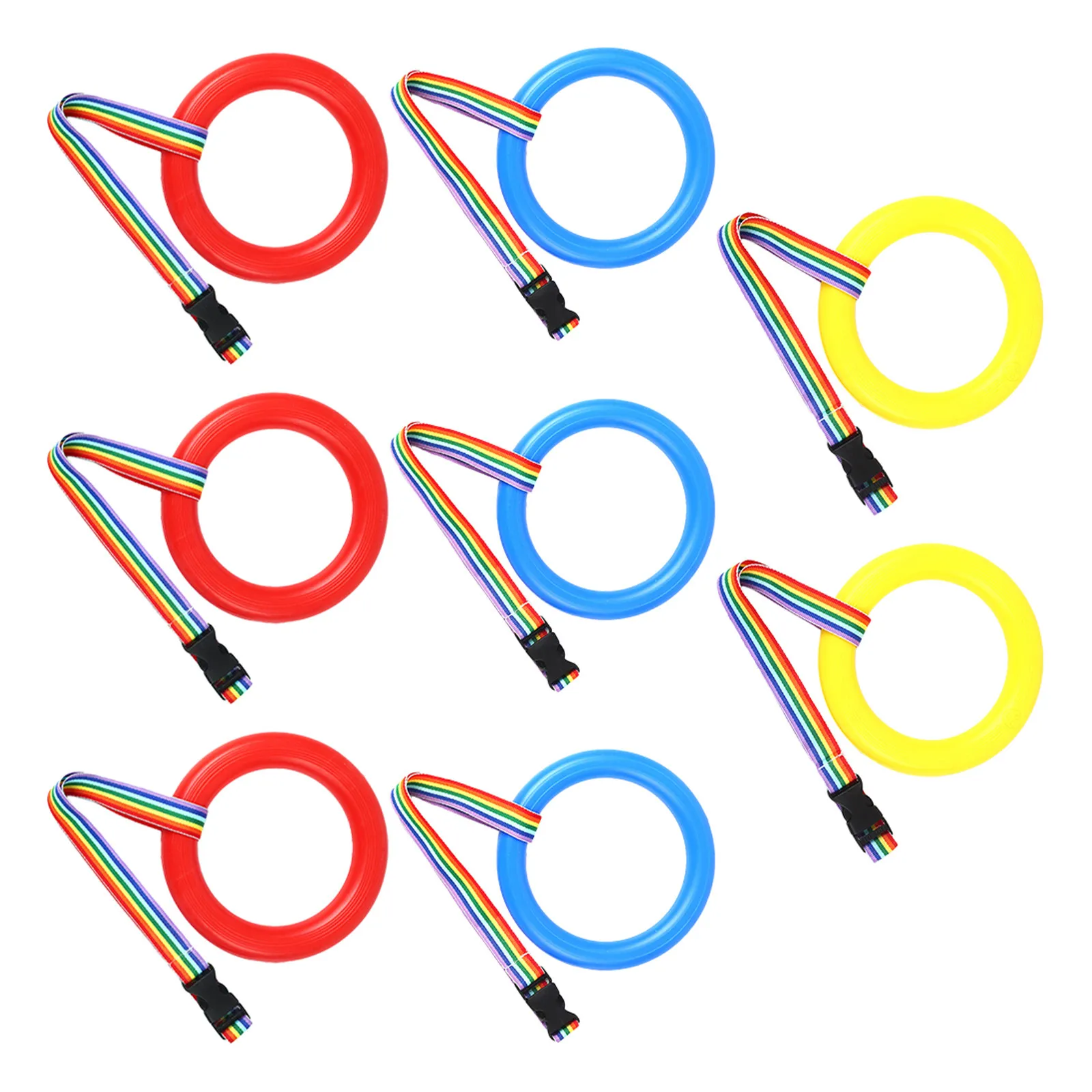 

8Pcs Safety Walking Rope for Children Detachable Kids Leash with Handle Outdoor Walking Rope for Toddlers Kindergarten Daycare