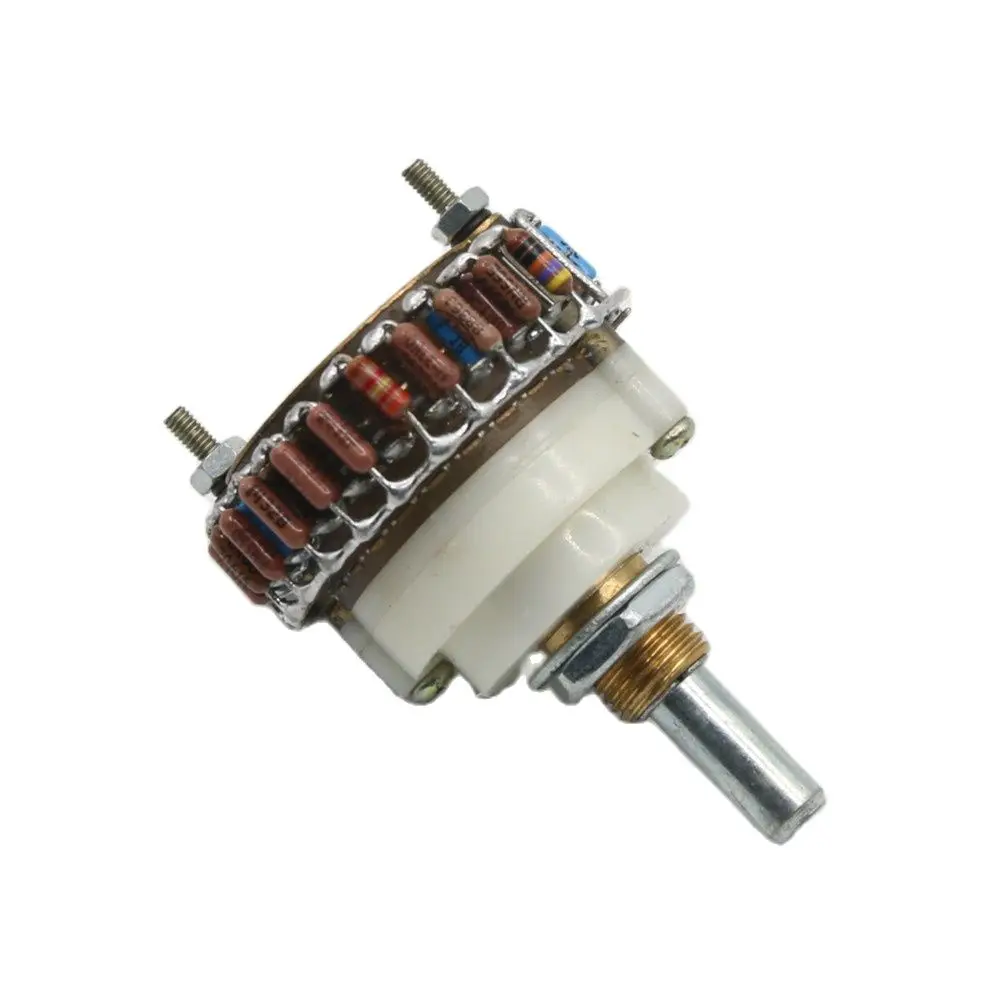 23-Step Progressive Type Split Flow Volume Control Potentiometer Mono Channel 10K/50K/100K/250K DALE Resistor