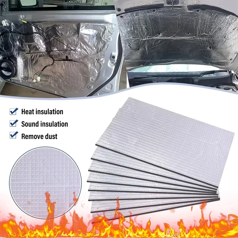 Car Sound Deadener Deadening Mat Noise and Heat Shield Insulation Closed Cell Foam Vibration Dampening Material for Car