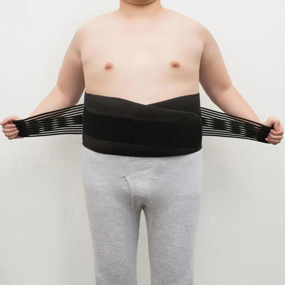 Plus Size 4XL-6XL High Compression Waist Trainer Steel Bone Support Belt Breathable Mesh Weightlifting Core Brace Gym Squat