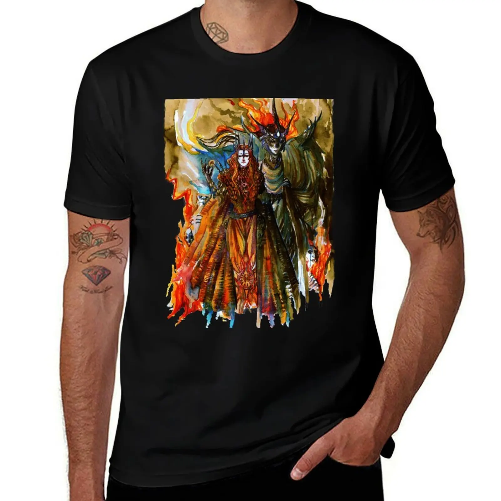 Annatar & Morgoth T-Shirt Moisture Control Sports Tee