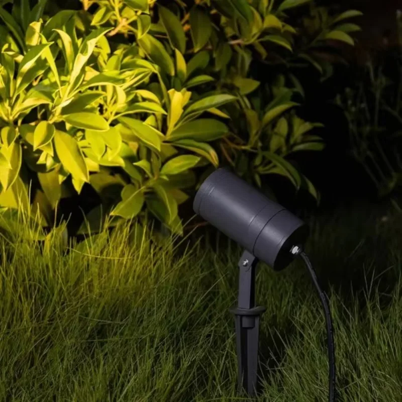 Custom waterproof energy saving vertical lighting garden LED outdoor spotlight outdoor 4w warm white flood light