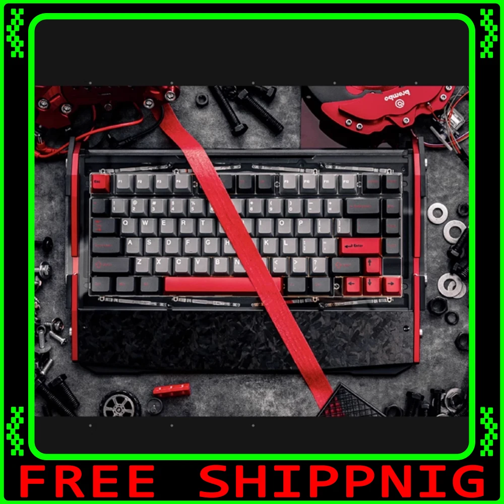 

Angry Miao Dry Studio Black Diamond 75 RT Magnetic Switch Keyboard Wired Mechanical Keyboard 0.04mmRT 8000Hz Gaming Keyboards