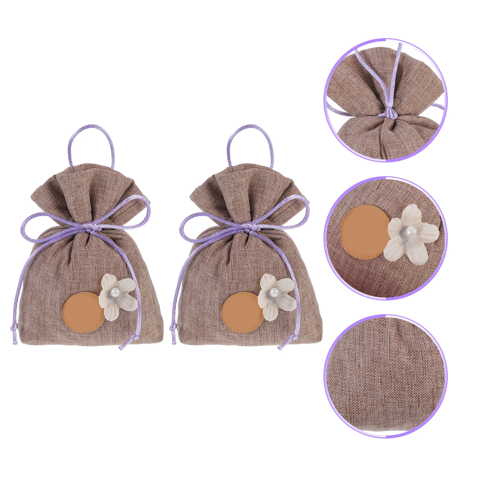 

2 Pcs Aromatherapy Bags Scented Sachets Freshener Natural Fragrance Closet Pet Area Home Fresheners