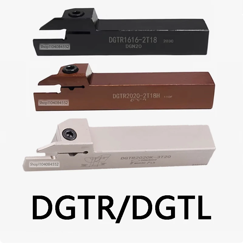 

CNC DGTR DGTL DGTR1616 DGTR2020 DGTR2525 2T18 3T20 1616 2020 2525 Spring Steel Cutter Turning Tool Holder Lathe Tools Boring Bar
