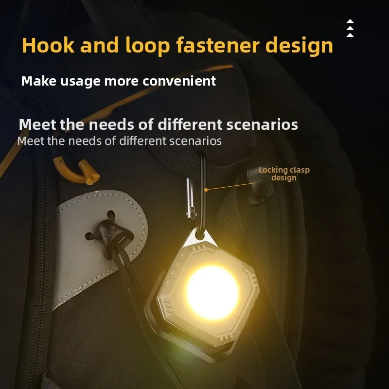 New Camping Tent Light: Ultra-Bright High-Lumen Camping Lamp, Multi-Functional COB Work Light for Auto Repair & Emergency Use