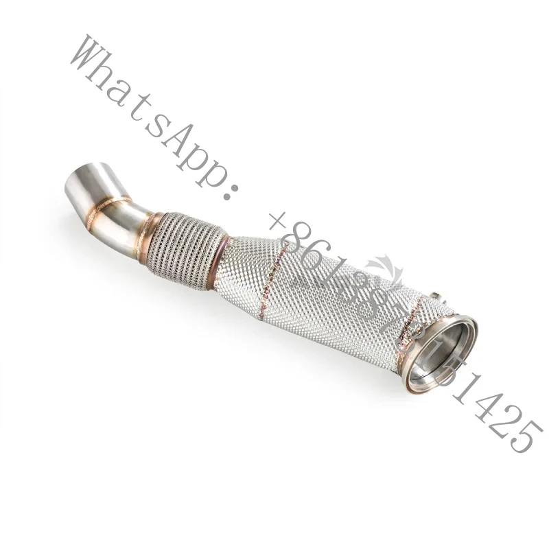 Suitable high-pressure exhaust pipe 540 3.0T G30 2019-2023 with thermal protector and catalytic converter