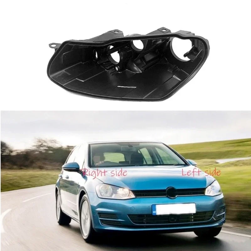 

Headlight Base For Volkswagen VW Golf 6 2010 2011 2012 2013 Headlamp House Car Rear Base Front Auto Headlight Back House