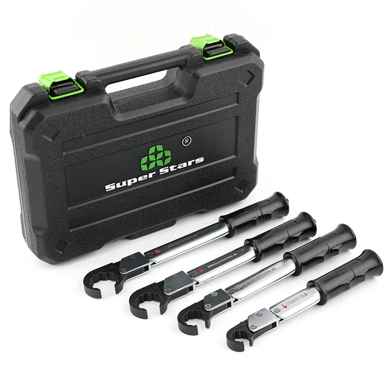 Super Star Ratchet Torque Wrench ST-02-L Tools Set High Precision Open End Wrench Apark Plug Air Conditioning Repair Tool