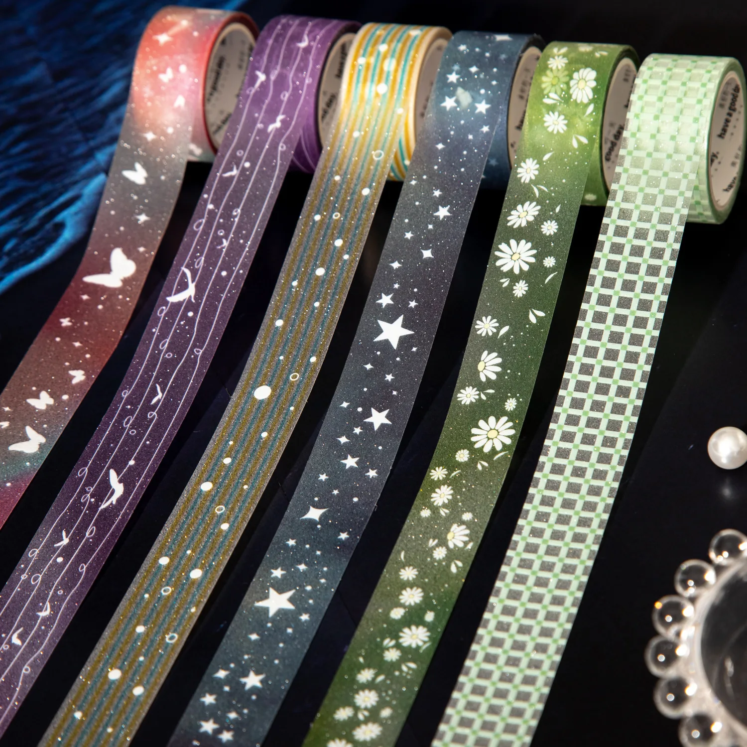 1pcs/1lot Decorative Adhesive Tapes Unreal Dream Junk Journal DIY Paper Japanese Masking Scrapbooking Stickers