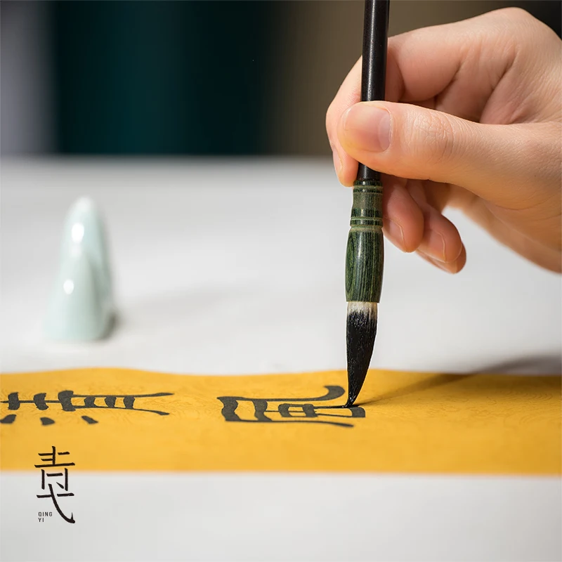 Calligraphy Brush Pen Regular Script Running Script Large Medium Small Practice Weaseal Hair Woolen Hair Chinese Painting Pen