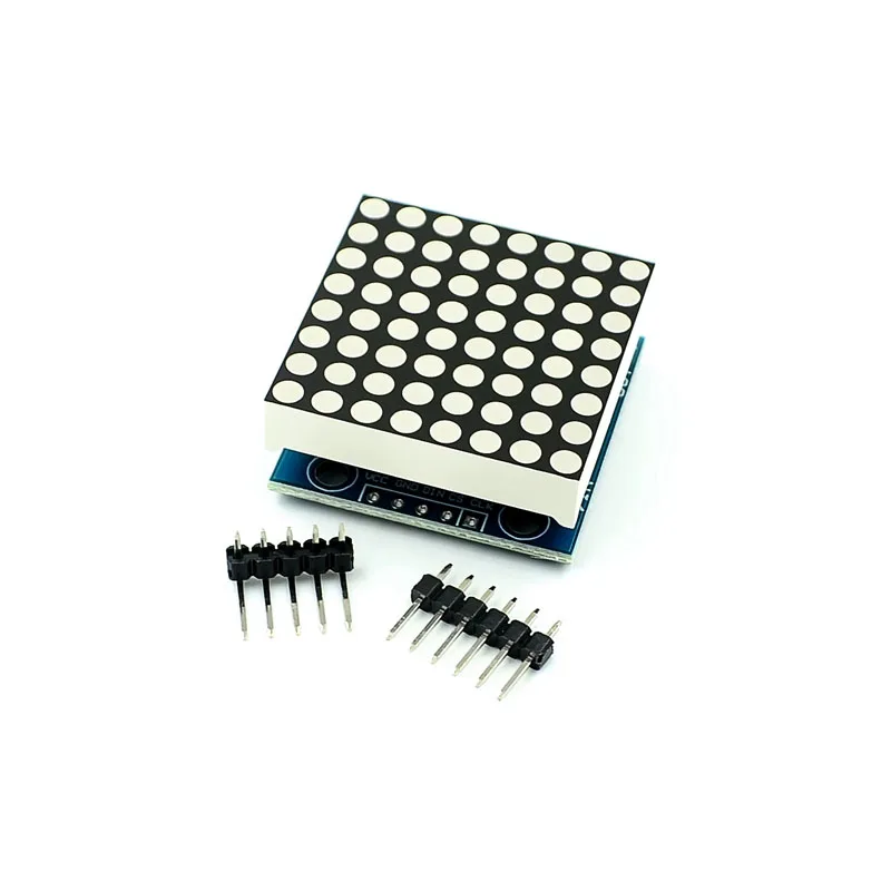 MAX7219 матричный модуль, модуль микроконтроллера, комплект DIY KIT MCU, комплект модуля управления светодиодным дисплеем