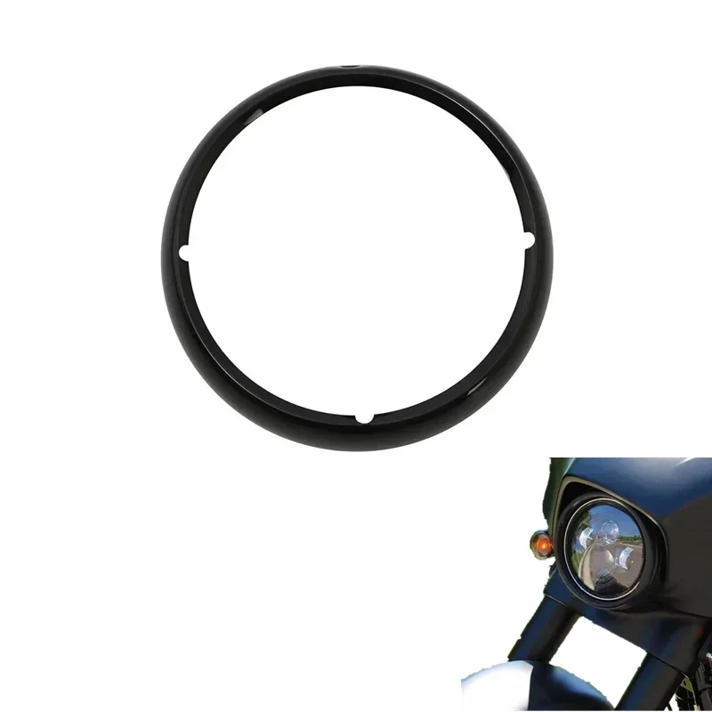 

Для Harley Touring Electra Glide Street Glide Road King Tri Glide Moto Acsessories 7-дюймовое декоративное кольцо для фар