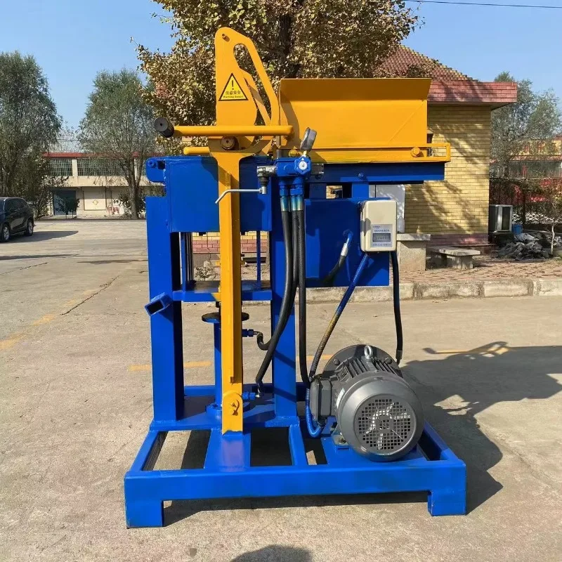 Automatic Concrete Block Production Equipment Hydraulic Brick Manufacturing Machine Commercial Use