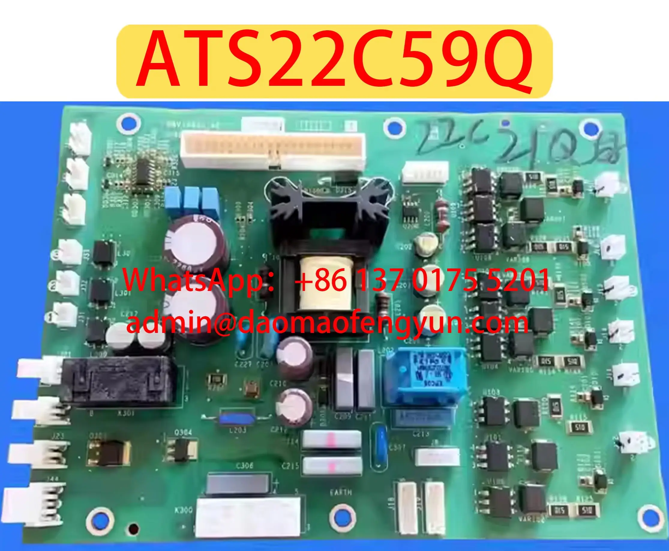 ATS22C59Q Used 200-220-250-315 KW Power Driver Board，Tested ok，Fast shipping