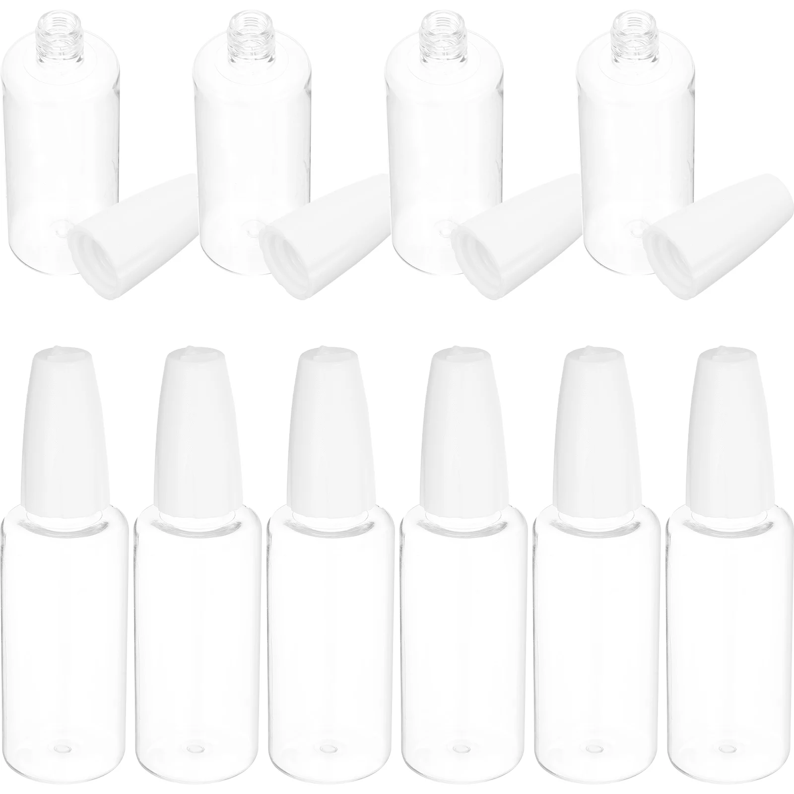 

10pcs Needle Tip Glue Bottle Precision Applicator Squeeze Oil Lubricant Bottles For Sewing Machine Tools Household