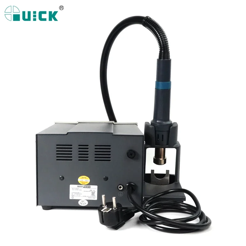 QUICK 861DW 1000W Soldering Station Rework Smart Lead-free Precise Constant Temperature Automatic Sleep Hot Air Gun Repair Tools