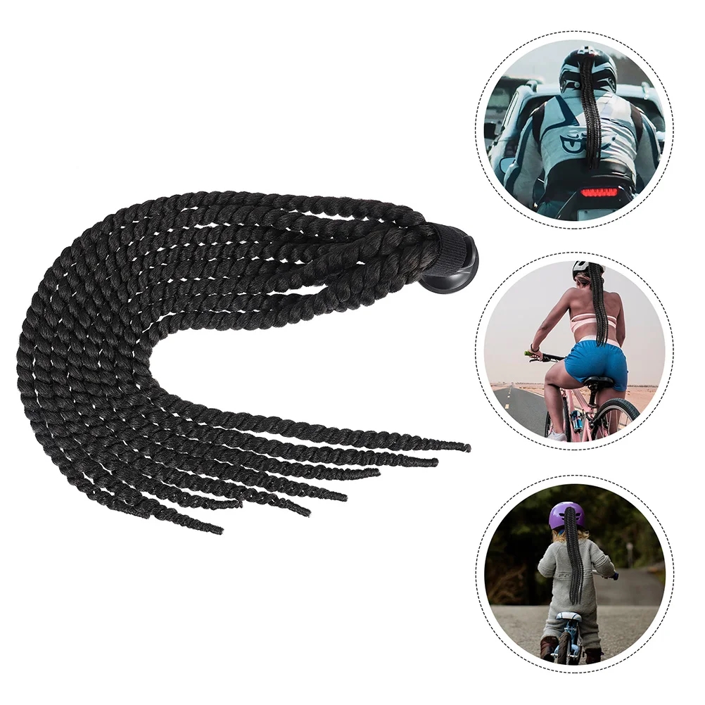 

Dreadlocks Ponytail Motorbike Decor Braid Ornament Decoration Decal Adornment