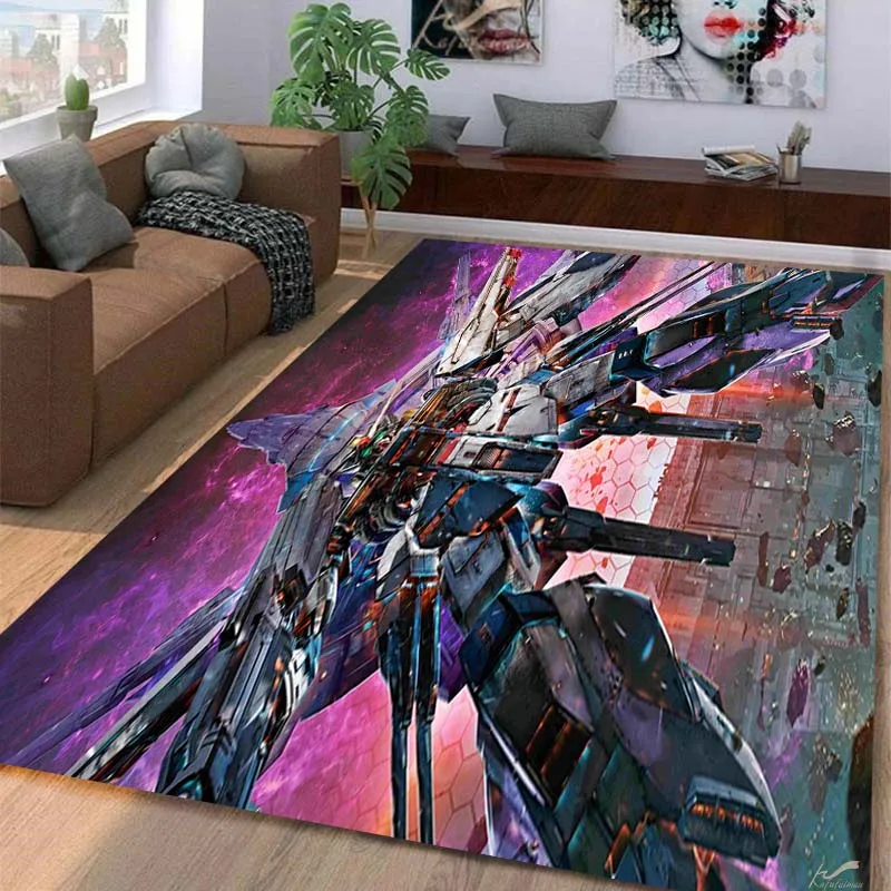 Carpet multi-size GUNDAM ,Carpet for Living Room Bedroom Kid's Room Home Decor Area Rug Non-slip Mat Sofa Mat