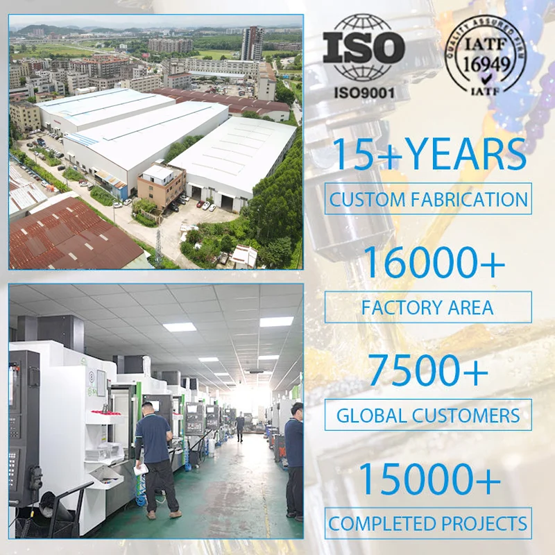 صب الألومنيوم الصناعي A356 للأتمتة والآلات وخطوط الإنتاج