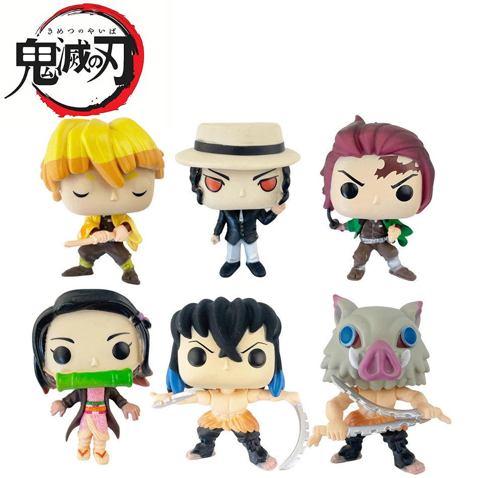 Recién llegado, juguetes temáticos Funko POP Demon Slayer, figuras de acción integrales, modelo de colección de edición limitada, juguete para regalo para niños