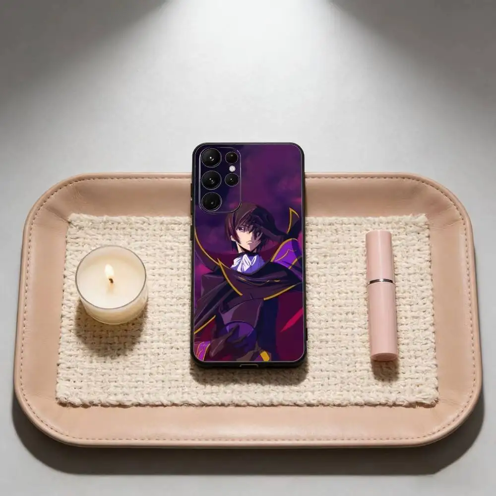 C-Code Geass  Phone Case For Samsung S25,S24,S21,S22,S23,S30,Ultra,S20,Plus,Fe,Lite Black Shell