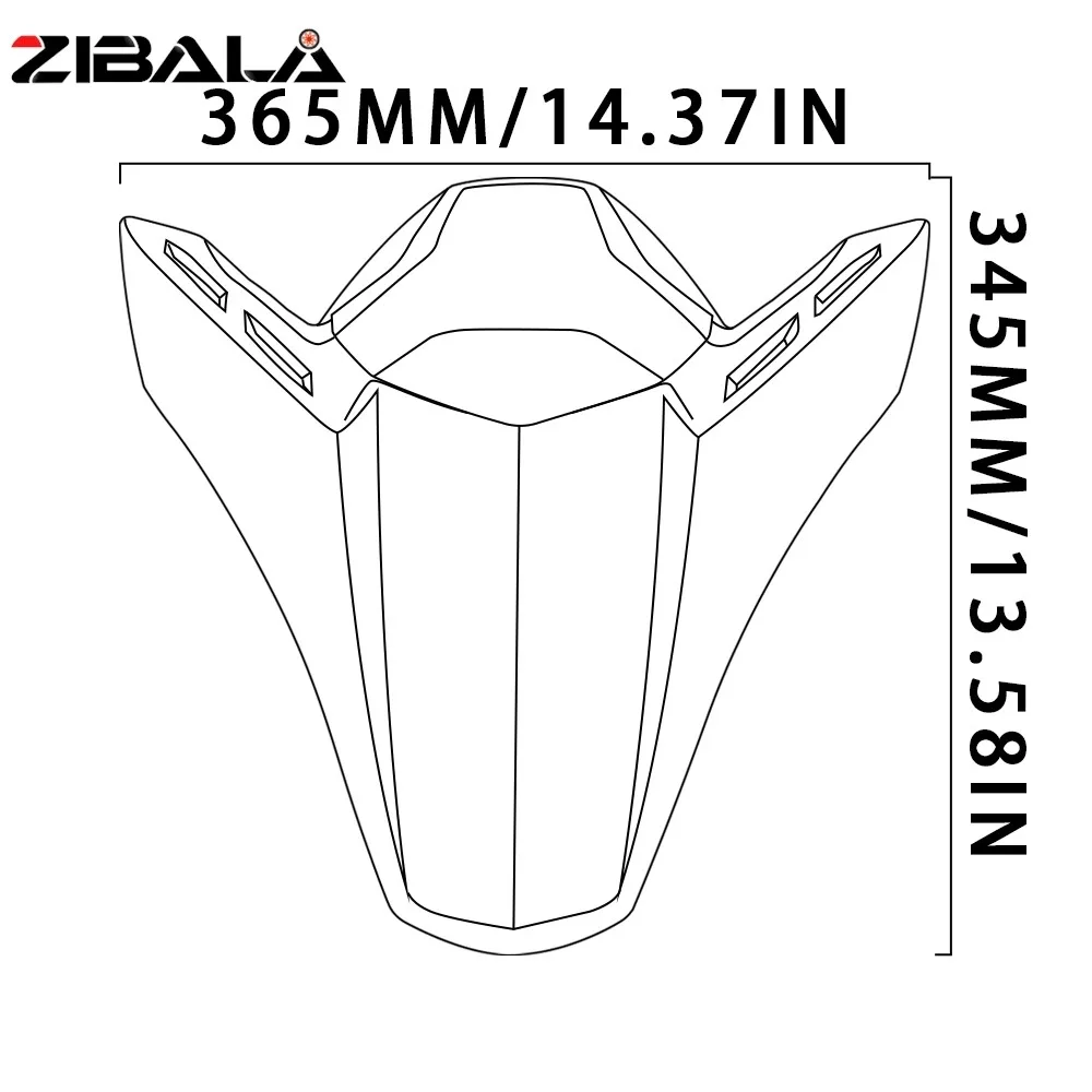 For Kawasaki Z900 ZR900F 2017 2018 2019 2020 2021 2022 2023 Rear Seat Cover Cowl Fairing Passenger Pillion Tail Back Covers Z900
