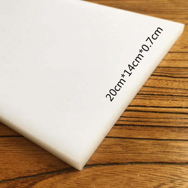 1Pcs 20*14cm Leather Hole Punching Pad Button Mounting Protection Pad DIY Cutting Board PE Leathercraft Punching Stamping Tools